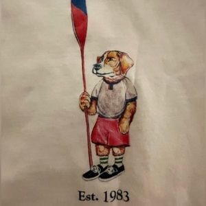 J. Crew Paddle Dog Knit T Shirt (L)